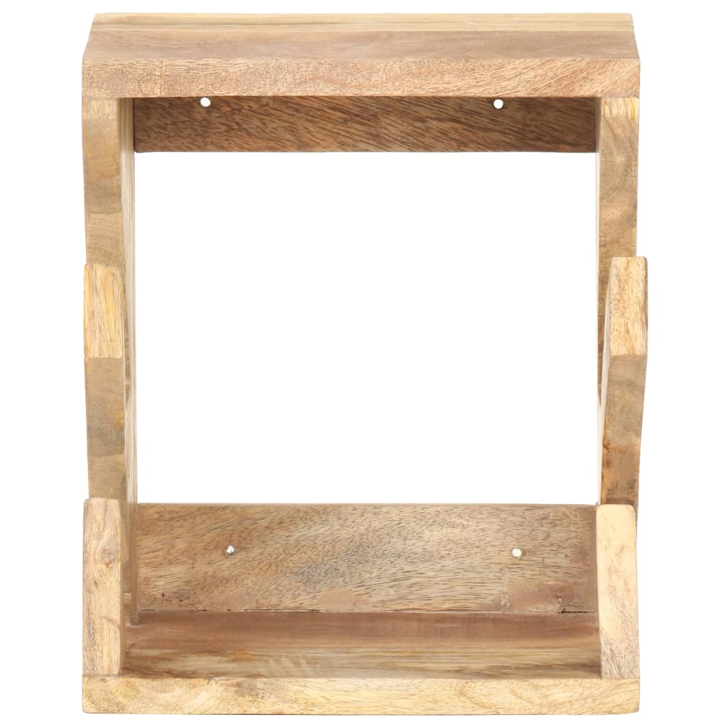 Skateboard Wandhalter 25X20X30 Cm Mango Massivholz