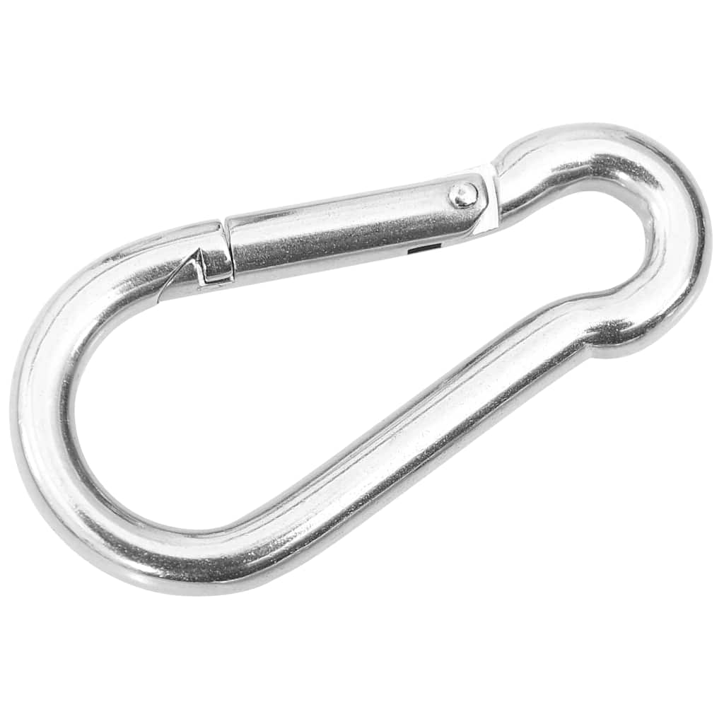 8-Tlg. Sonnensegel Zubehör-Set Edelstahl