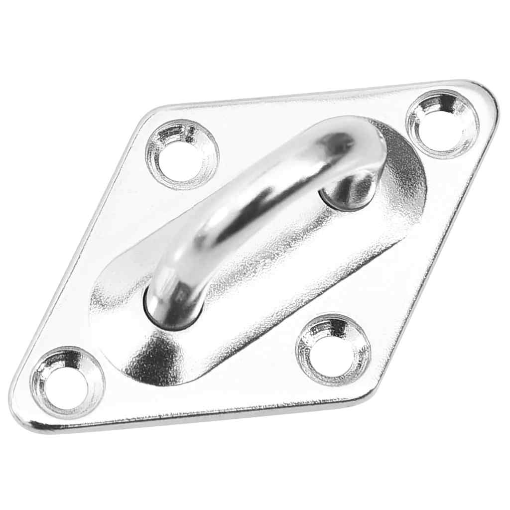 8-Tlg. Sonnensegel Zubehör-Set Edelstahl