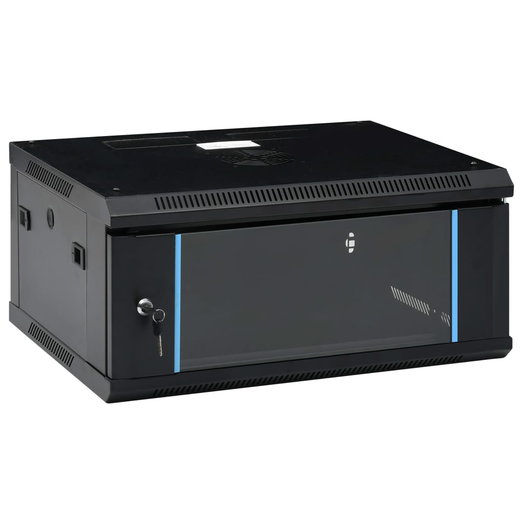 Netzwerkschrank Mit Speicher 60 X 45 X 28 Cm Stahl