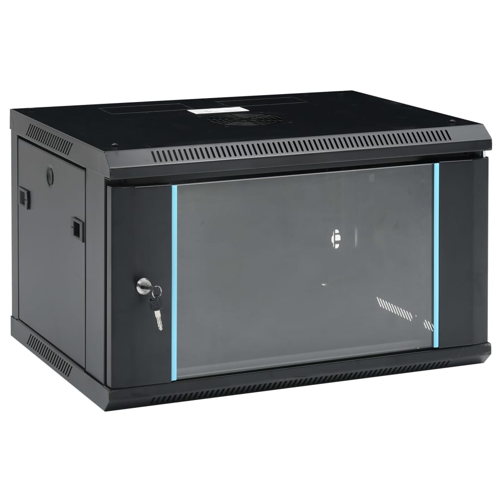 Netzwerkschrank Mit Speicher 60 X 45 X 28 Cm Stahl