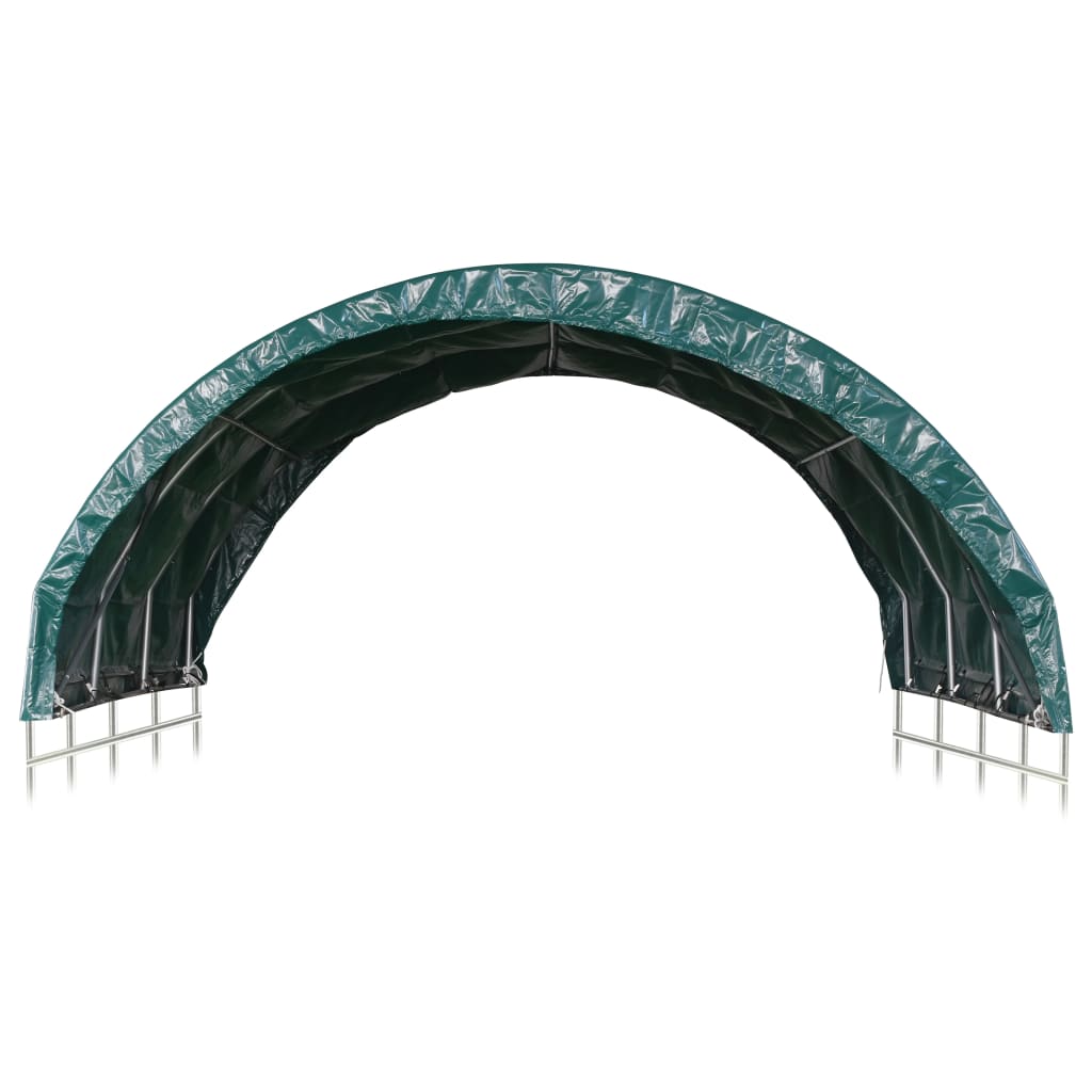 Weidezelt Pvc 3,7X3,7 M Grün