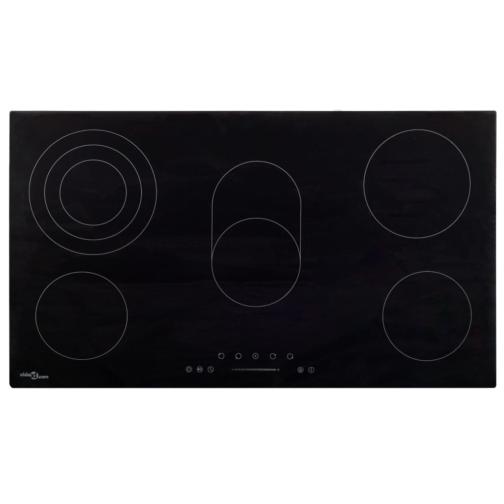Glaskeramik-Kochfeld Mit 5 Platten Touch Control