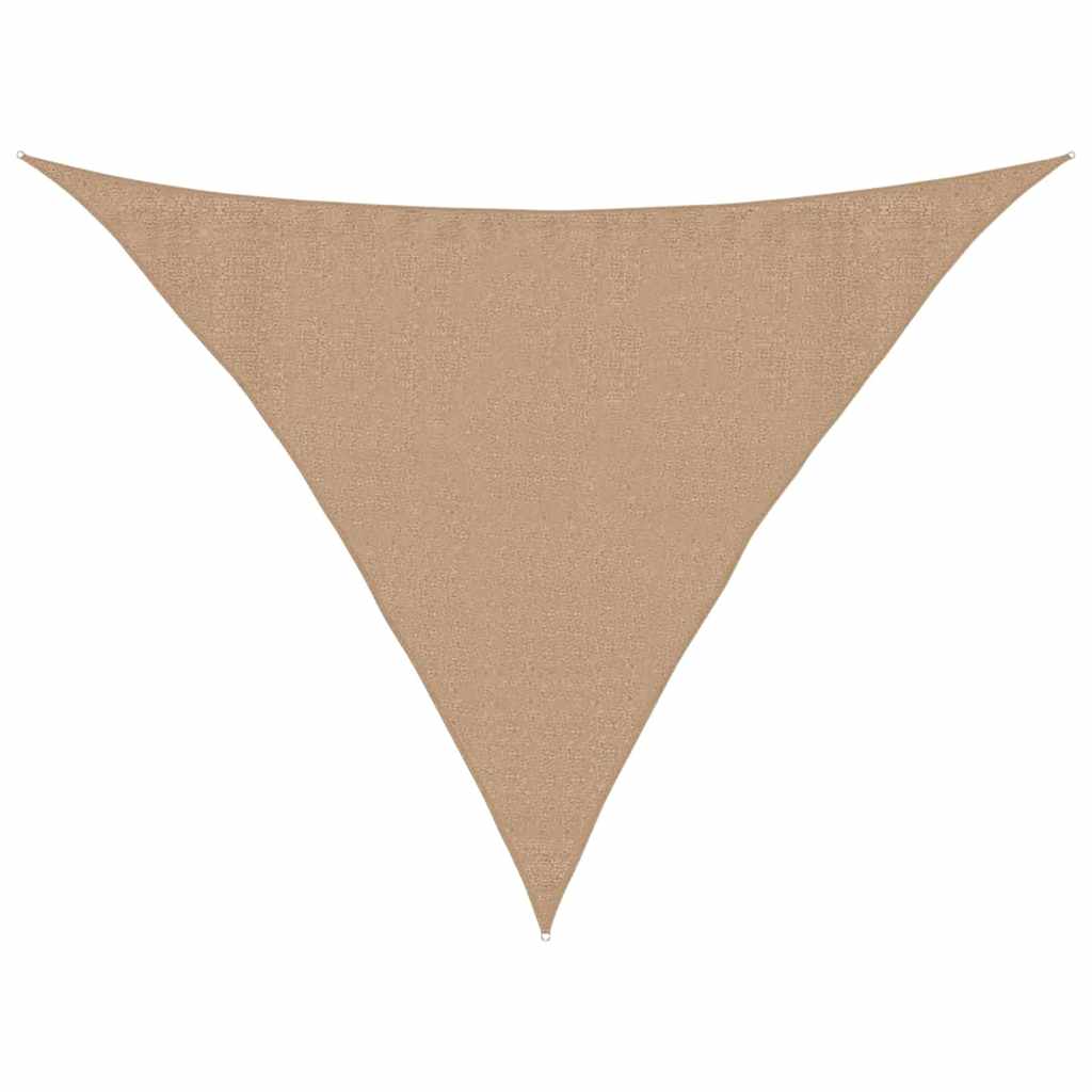 Sonnensegel 160 G/M² 3,5X3,5X4,9 M Hdpe Taupe
