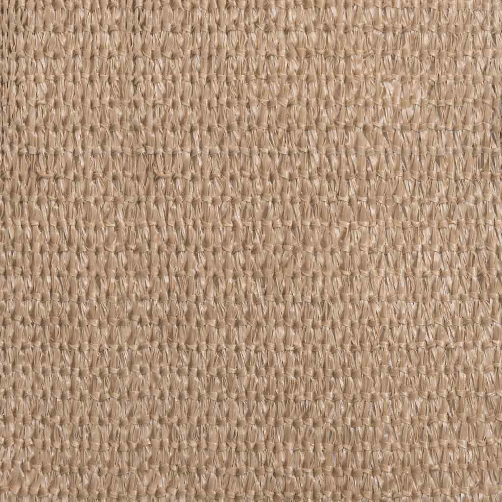 Sonnensegel 160 G/M² 3,5X3,5X4,9 M Hdpe Taupe