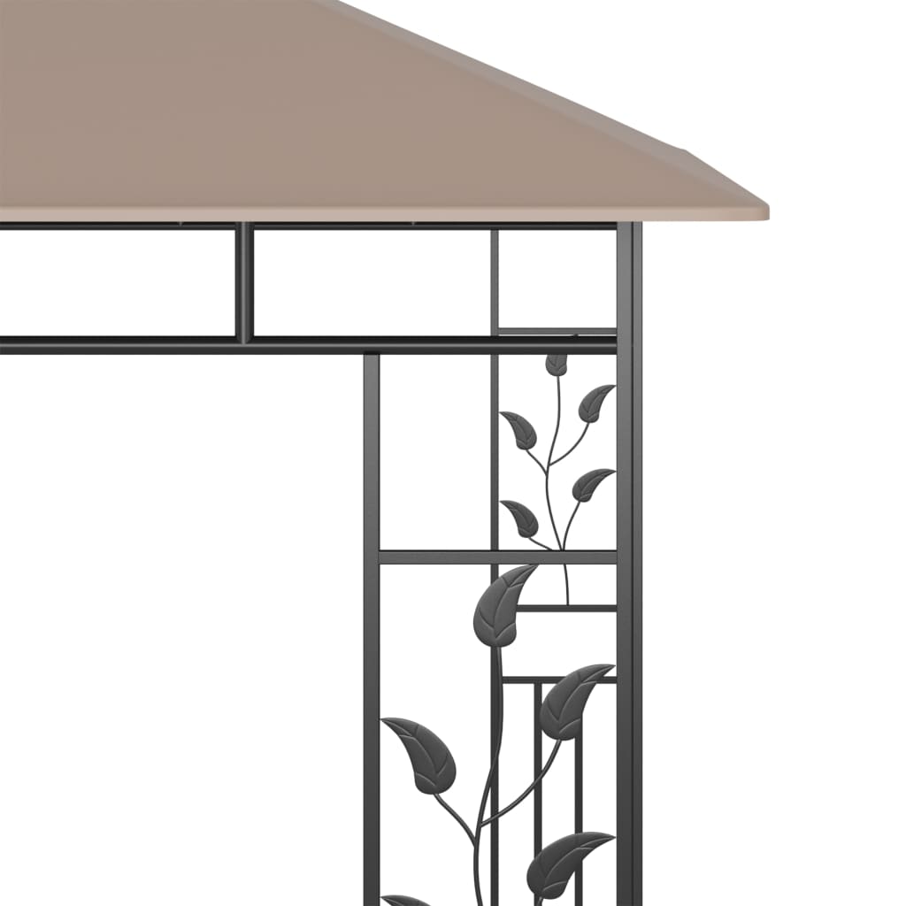 Pavillon Mit Moskitonetz 3X3X2,73 M 180 G/M²