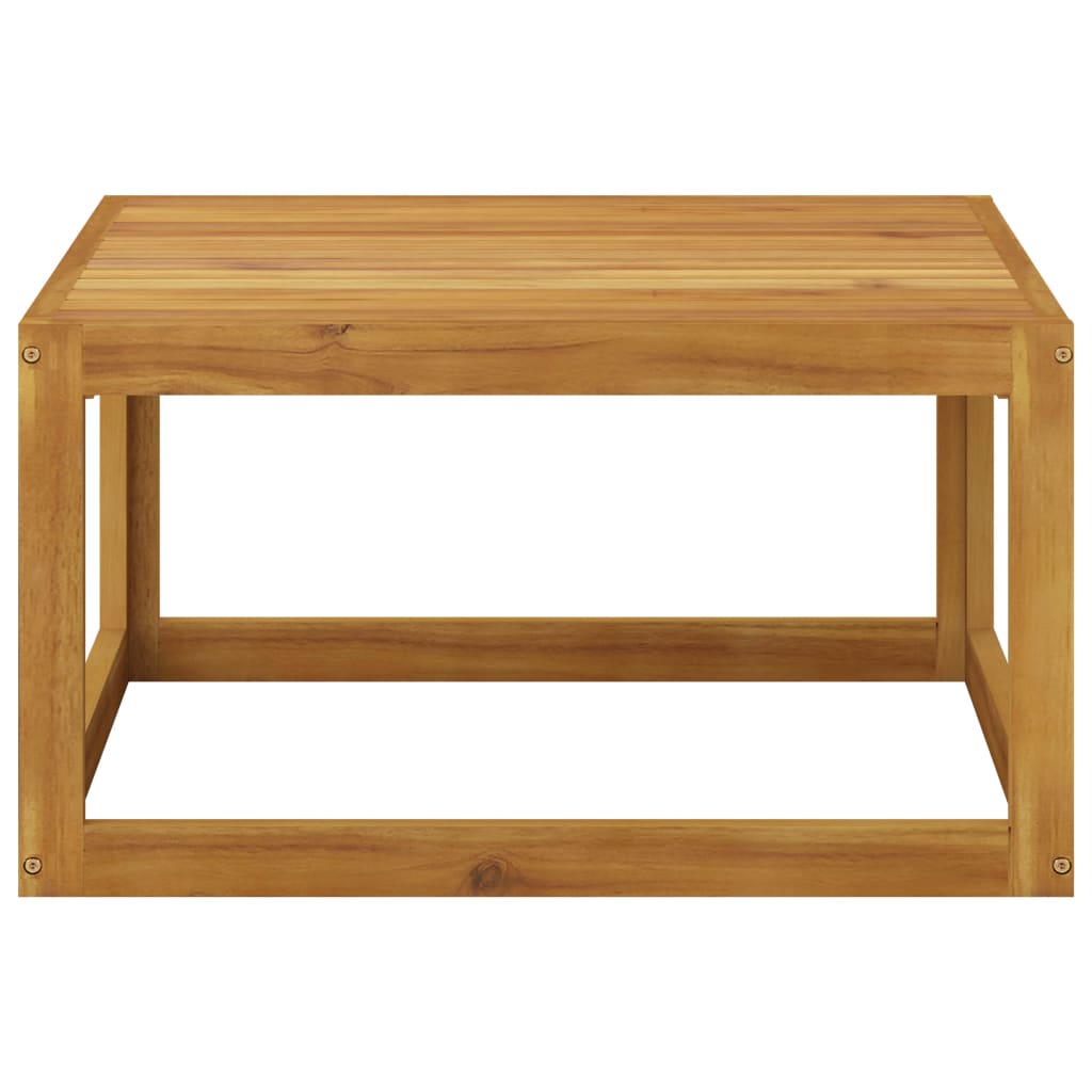 3-Tlg. Garten-Lounge-Set Mit Kissen Massivholz Akazie