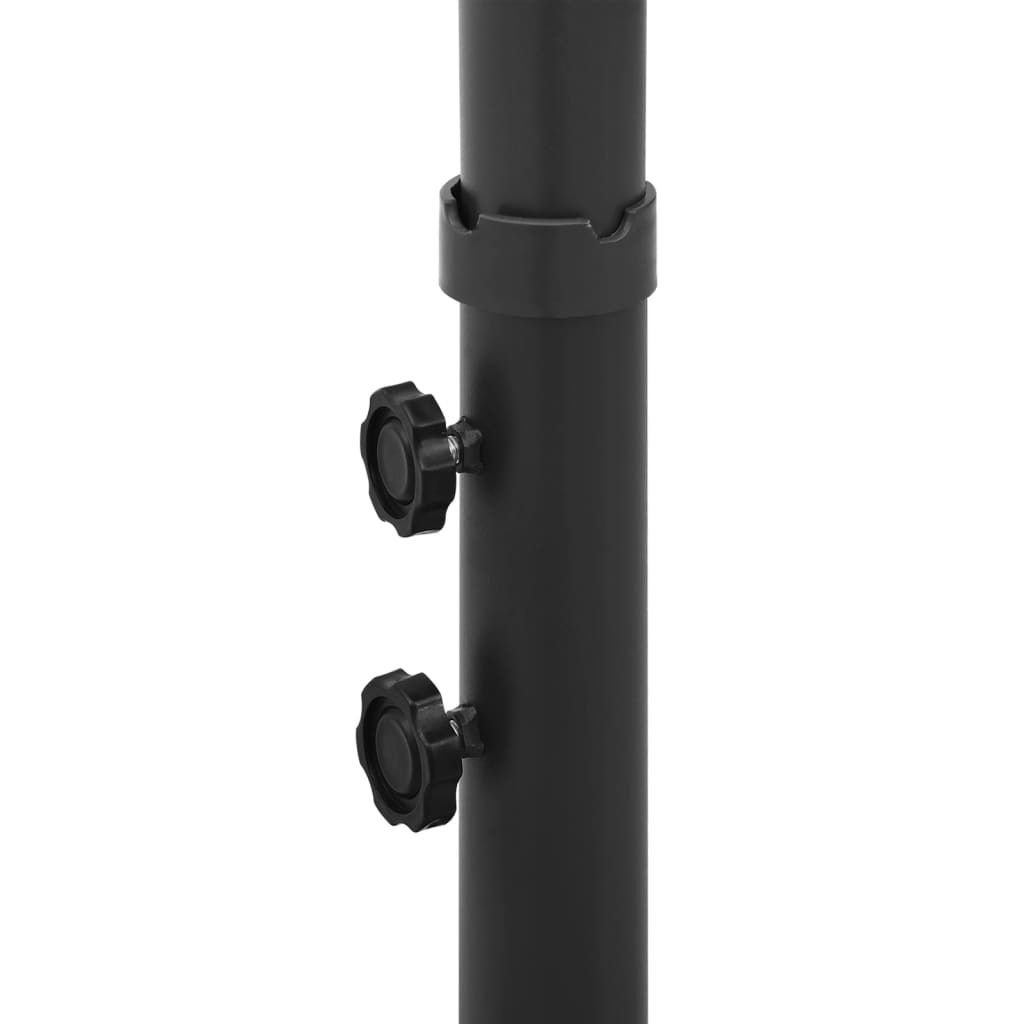 Doppel-Sonnenschirm Mit Stahl-Mast 600X300 Cm