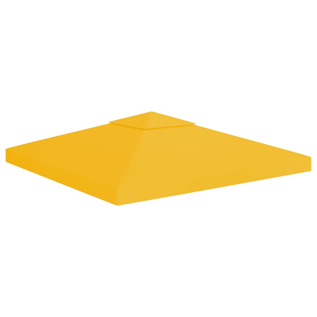 Pavillon-Dachplane Mit Kaminabzug 310 G/M² Gelb