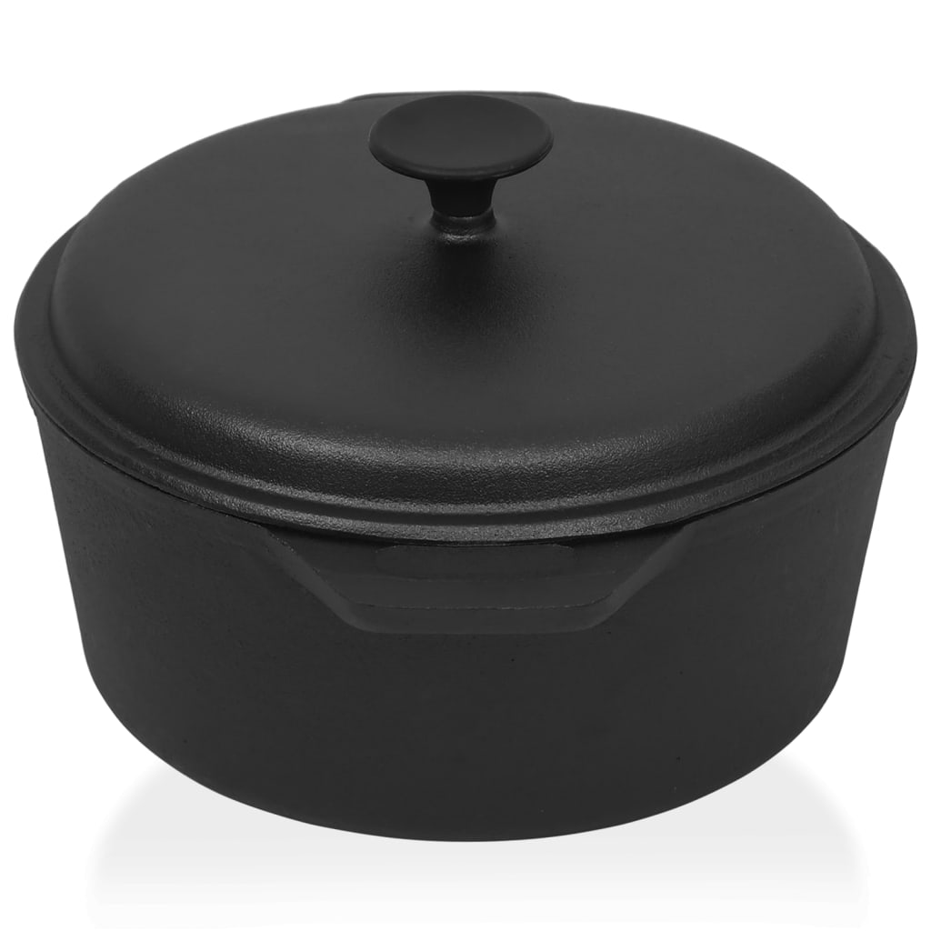 Topf Ø26,5 Cm Gusseisen Dunkelbraun