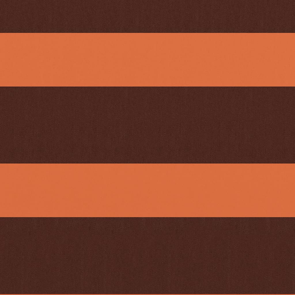 Balkon-Sichtschutz Oxford-Gewebe Orange Und Braun