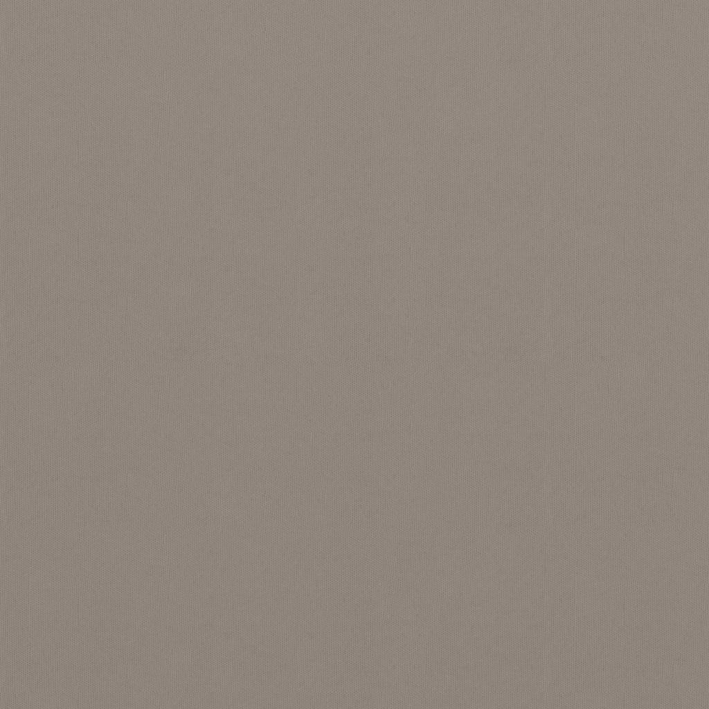Balkon-Sichtschutz Oxford-Gewebe Taupe
