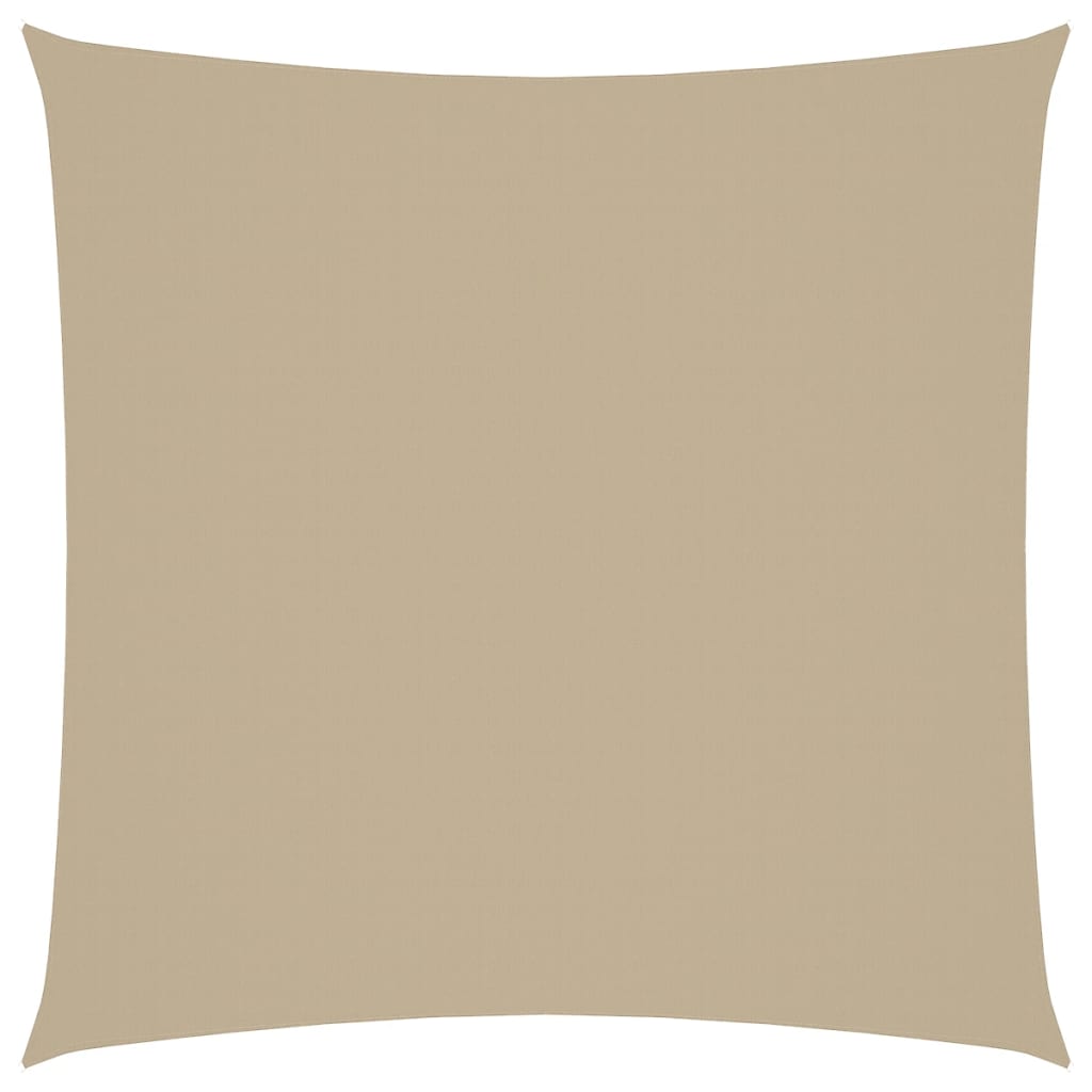 Sonnensegel Oxford-Gewebe Quadratisch Beige