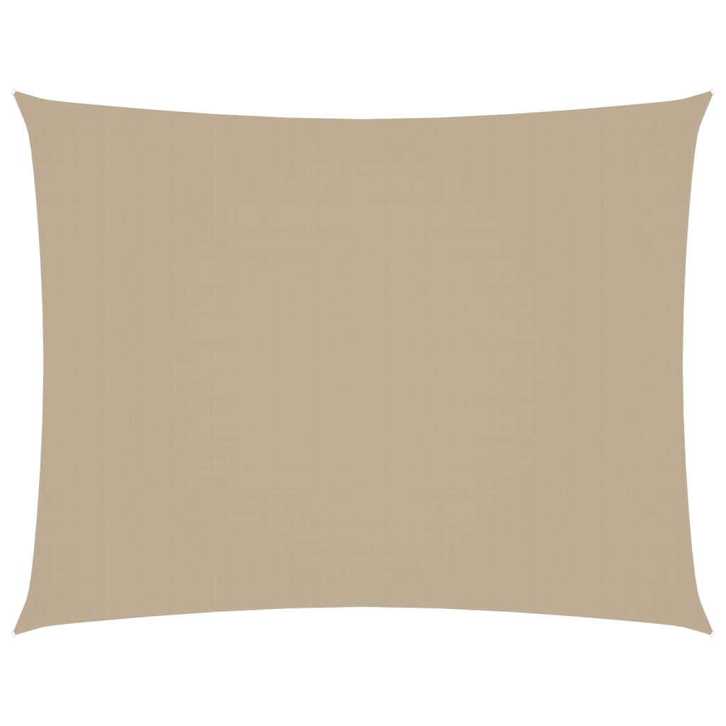 Sonnensegel Oxford-Gewebe Rechteckig Beige