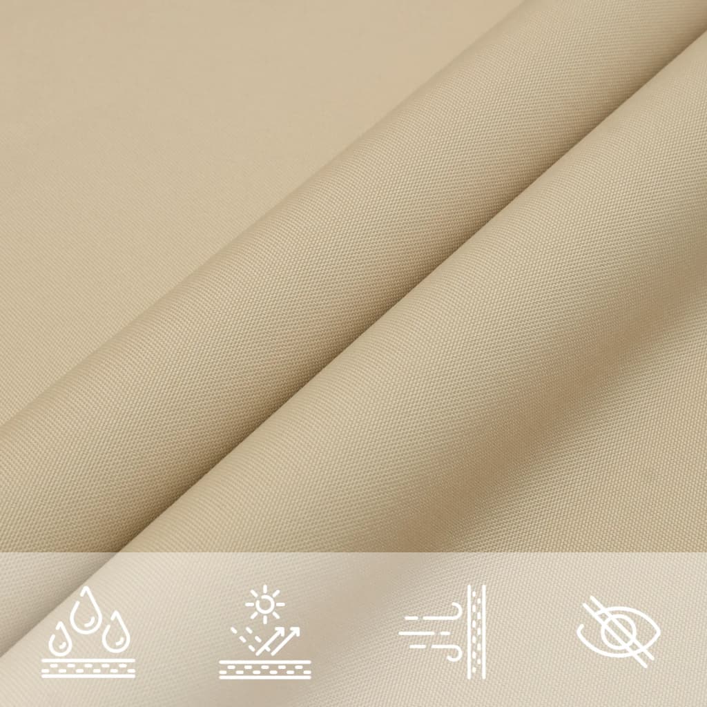 Sonnensegel Oxford-Gewebe Dreieckig 3X3X4,24 M Beige