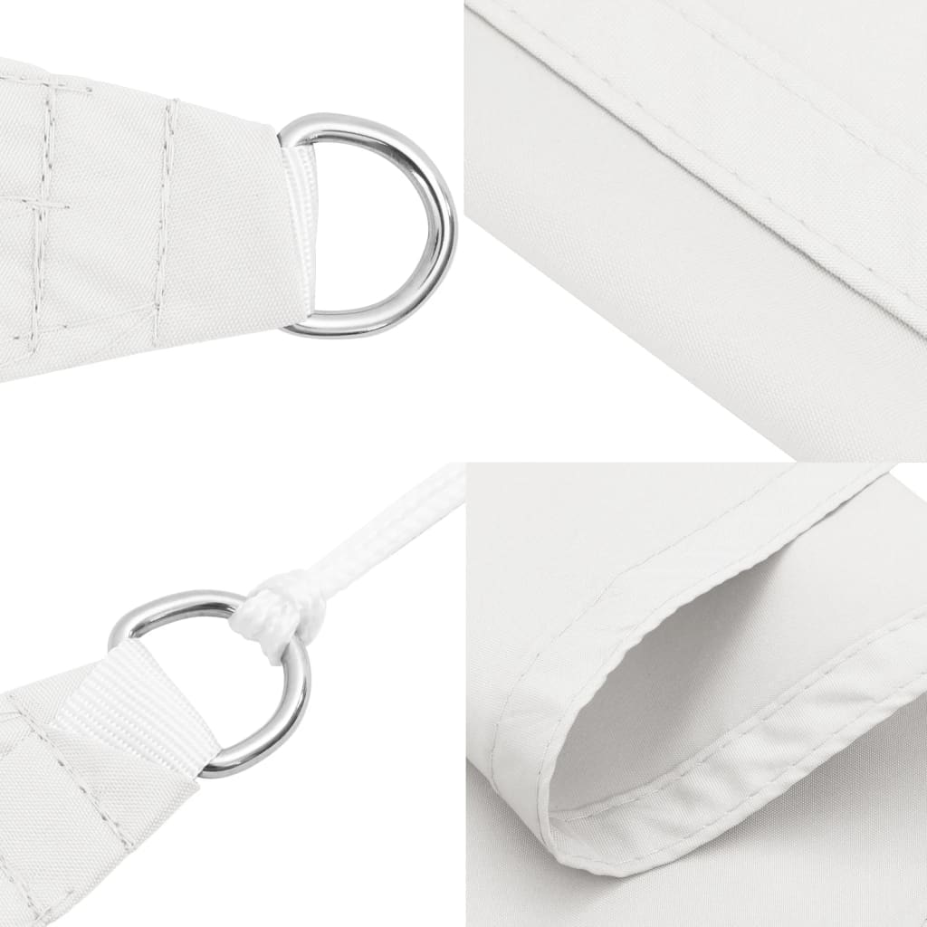 Sonnensegel Oxford-Gewebe Dreieckig 4,5X4,5X4,5 M Weiß