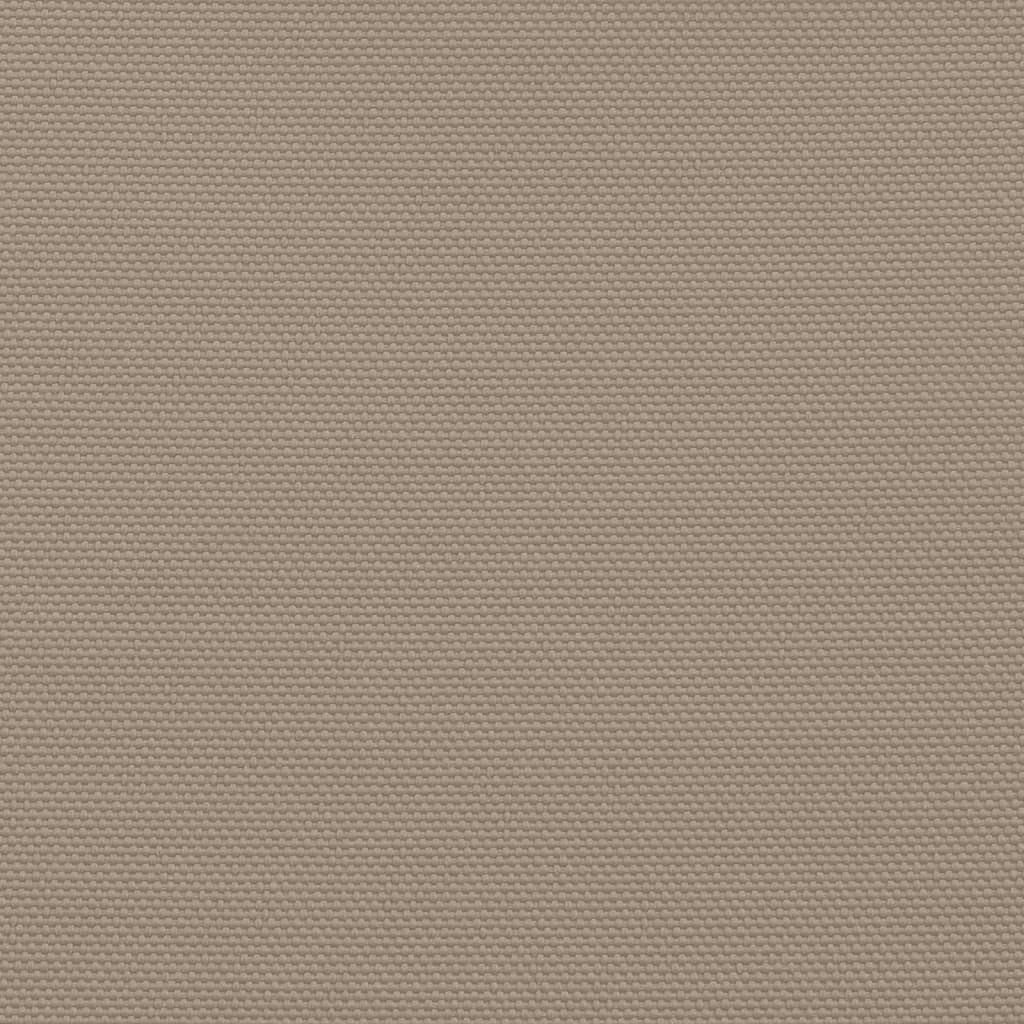 Sonnensegel Oxford-Gewebe Quadratisch Taupe