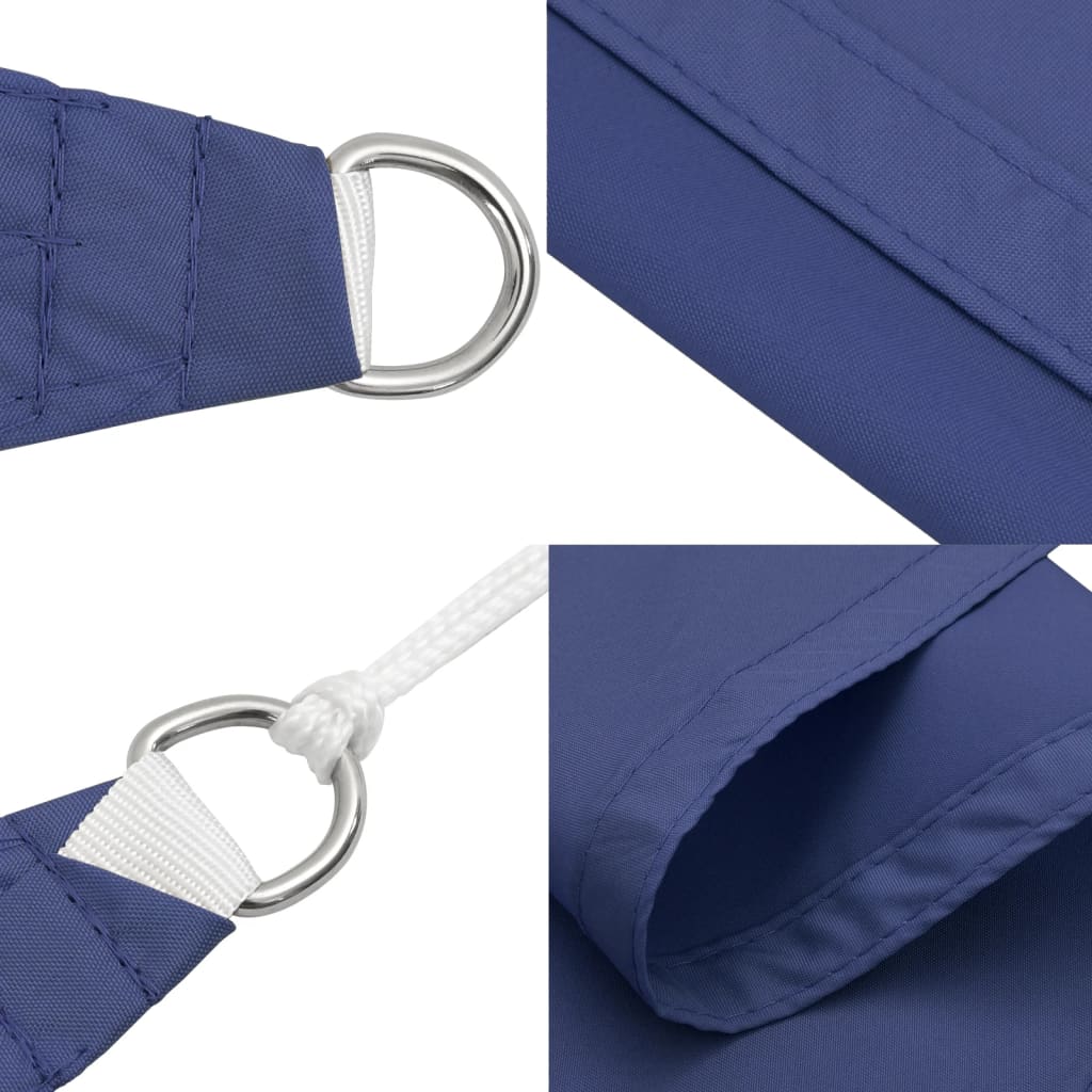 Sonnensegel Oxford-Gewebe Quadratisch 3,6X3,6 M Blau