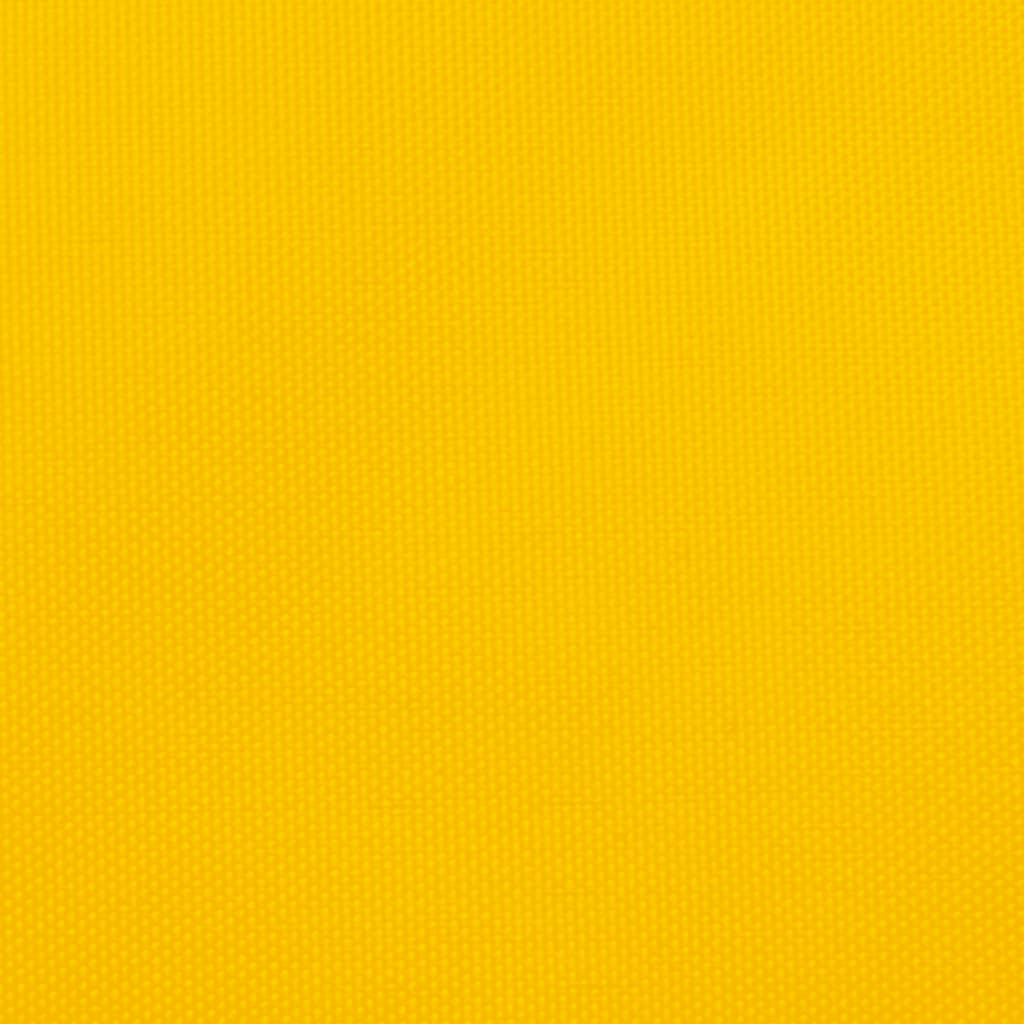 Sonnensegel Oxford-Gewebe Rechteckig 3,5X4,5 M Gelb