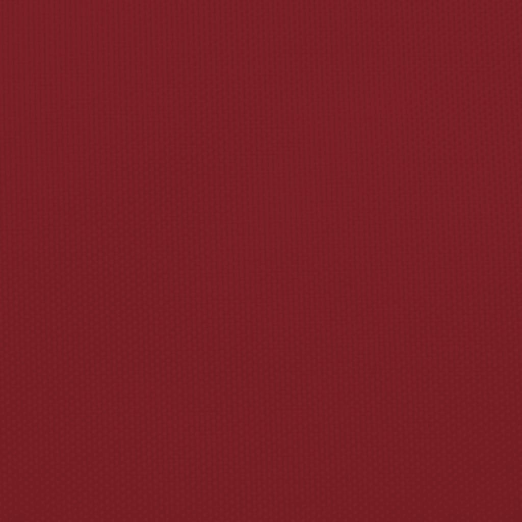Sonnensegel Oxford-Gewebe Rechteckig Rot