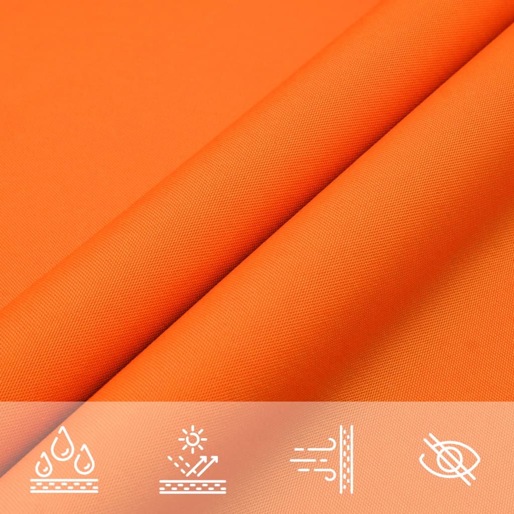 Sonnensegel Oxford-Gewebe Rechteckig Orange