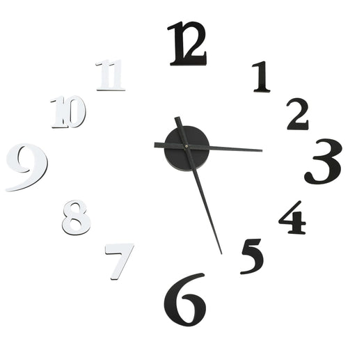 3D-Wanduhr Modernes Design 100 Cm Xxl
