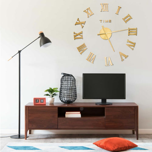 3D-Wanduhr Modernes Design En 100 Cm Xxl