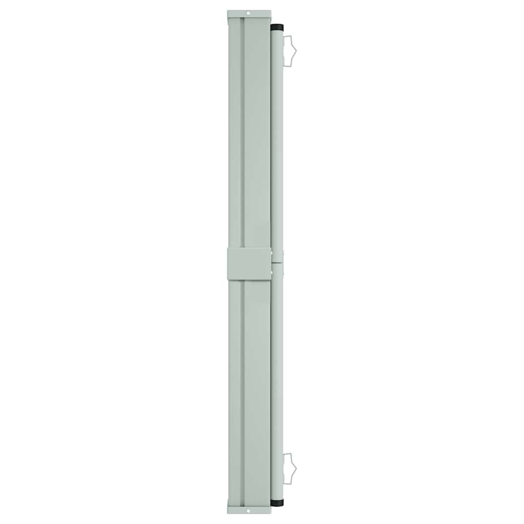Seitenmarkise Ausziehbar 600X160 Cm Grau