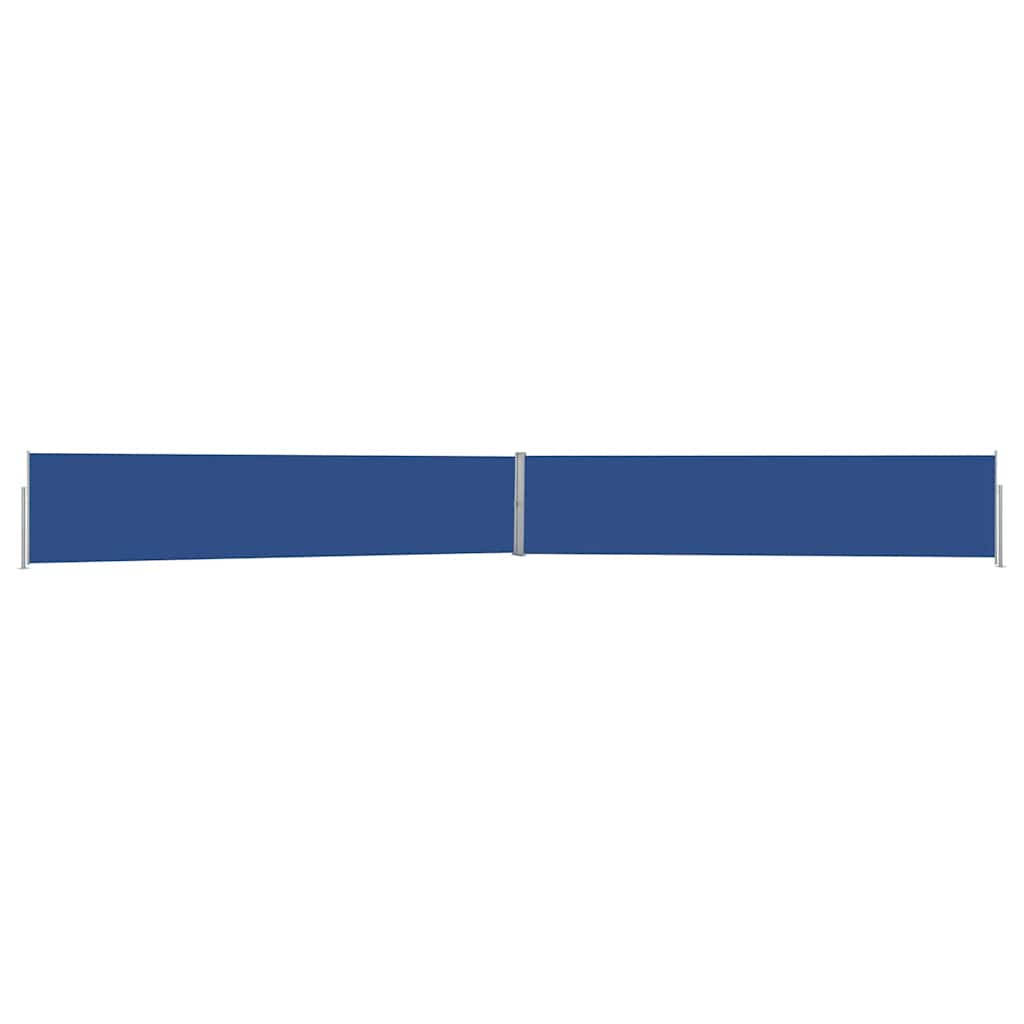 Ausziehbare Seitenmarkise Blau
