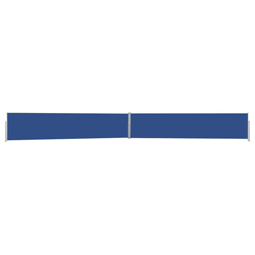 Ausziehbare Seitenmarkise Blau