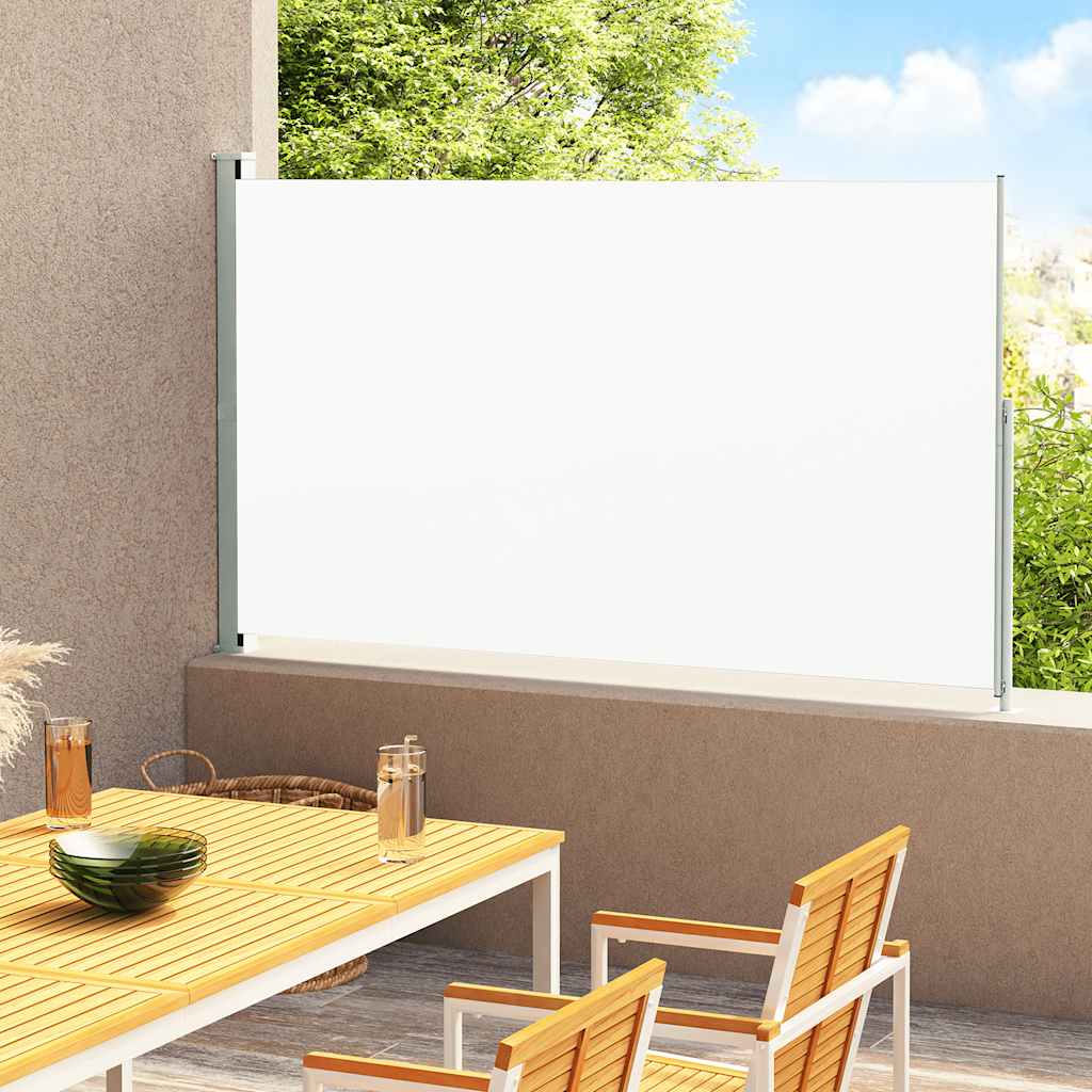 Ausziehbare Seitenmarkise 120×500 Cm Creme