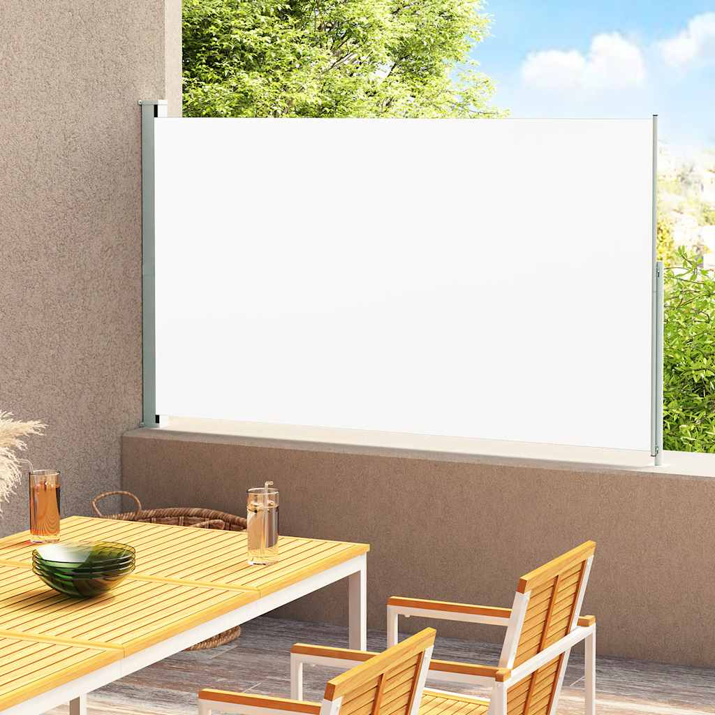 Ausziehbare Seitenmarkise 120×500 Cm Creme
