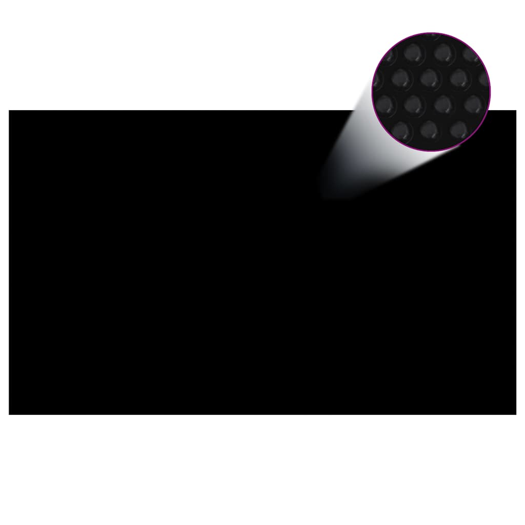 Poolabdeckung Pe Schwarz