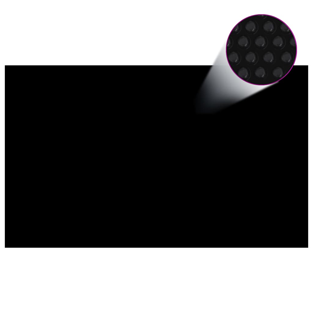 Poolabdeckung Pe Schwarz