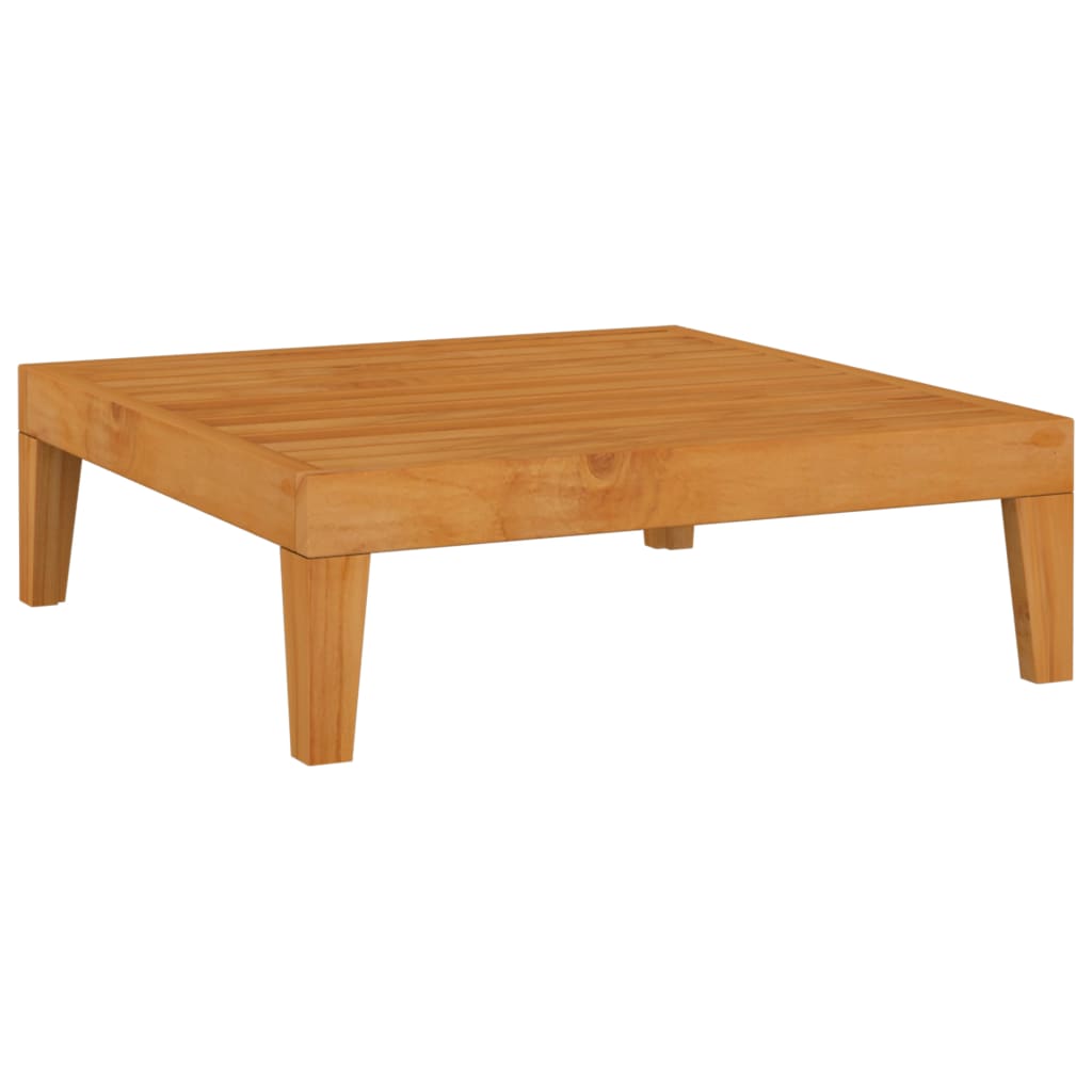2-Tlg. Garten-Lounge-Set Mit Auflagen Massivholz Akazie