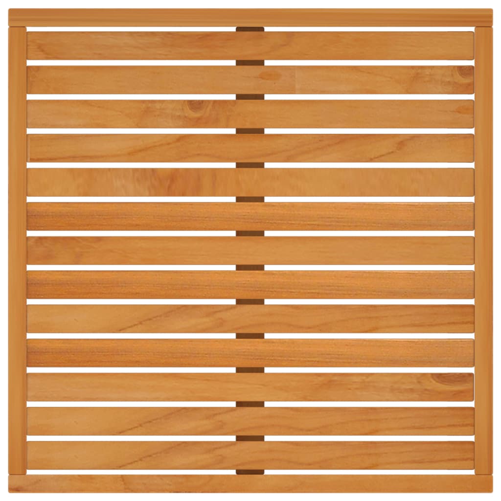 2-Tlg. Garten-Lounge-Set Mit Auflagen Massivholz Akazie