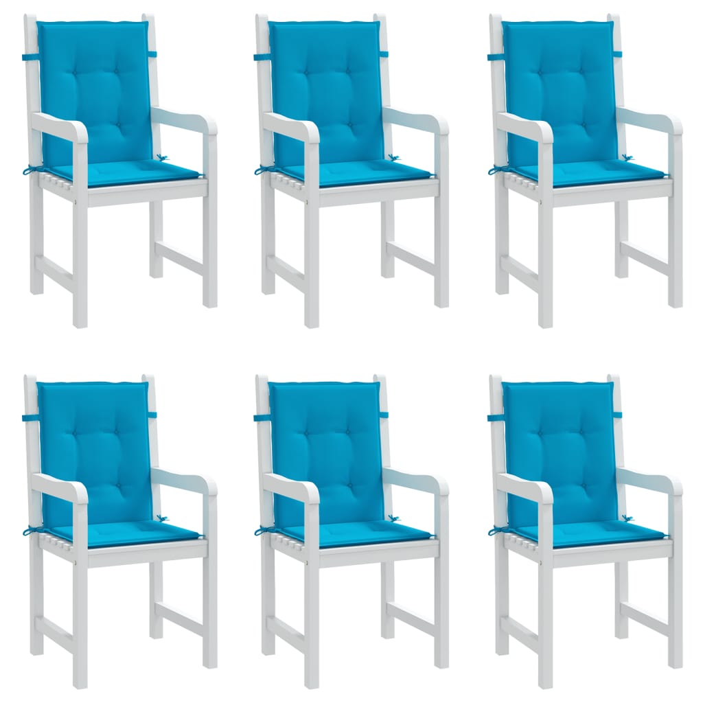 Gartenstuhlauflagen Für Niedriglehner 6 Stk.