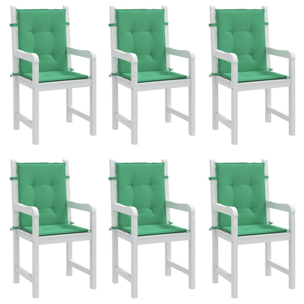 Gartenstuhlauflagen Für Niedriglehner 6 Stk.