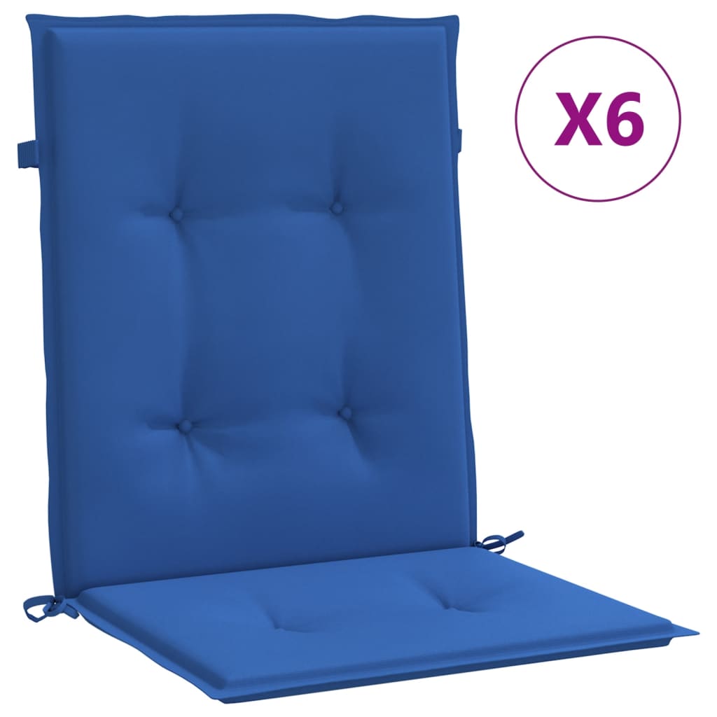 Gartenstuhlauflagen Für Niedriglehner 6 Stk.
