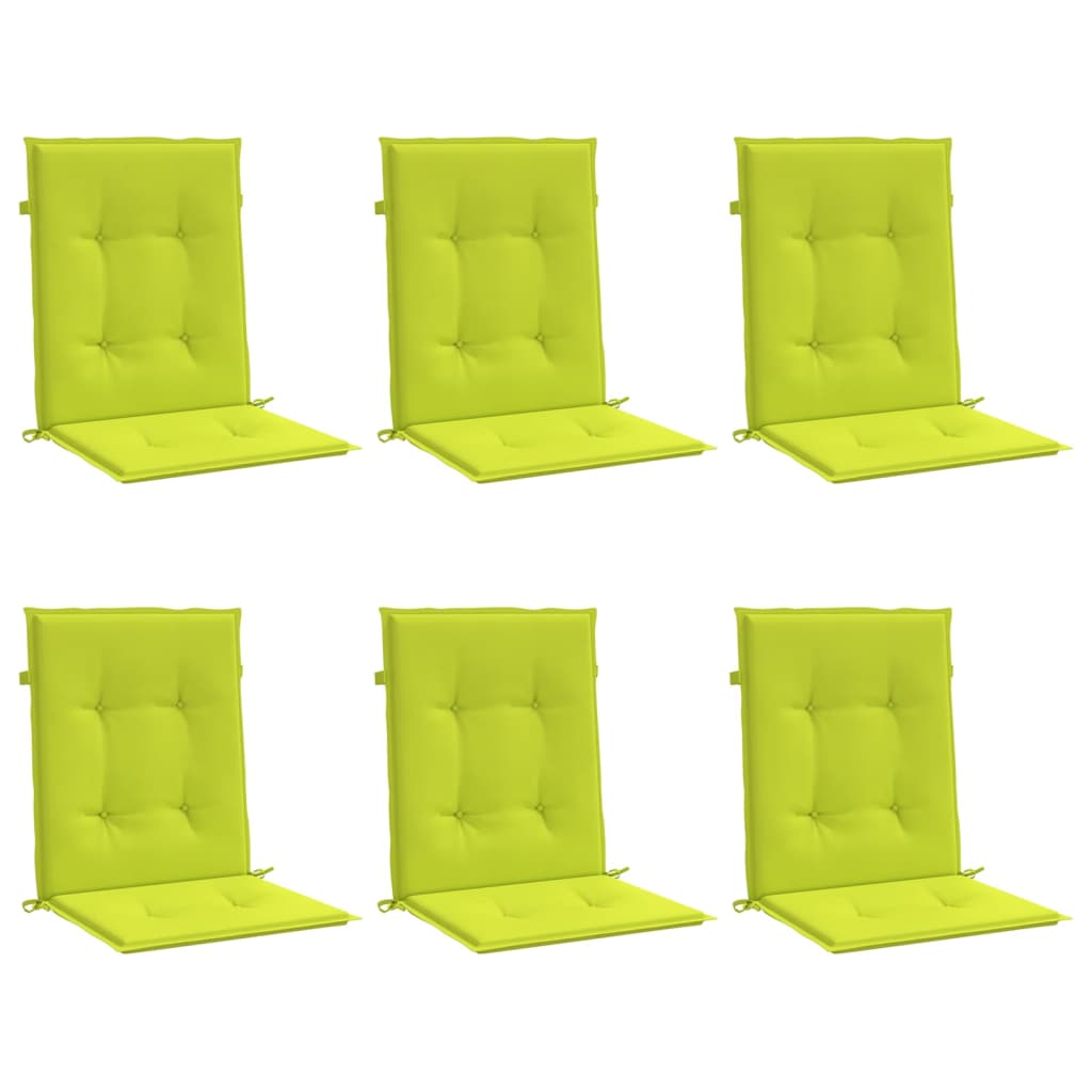 Gartenstuhlauflagen Für Niedriglehner 6Stk 100X50X3Cm