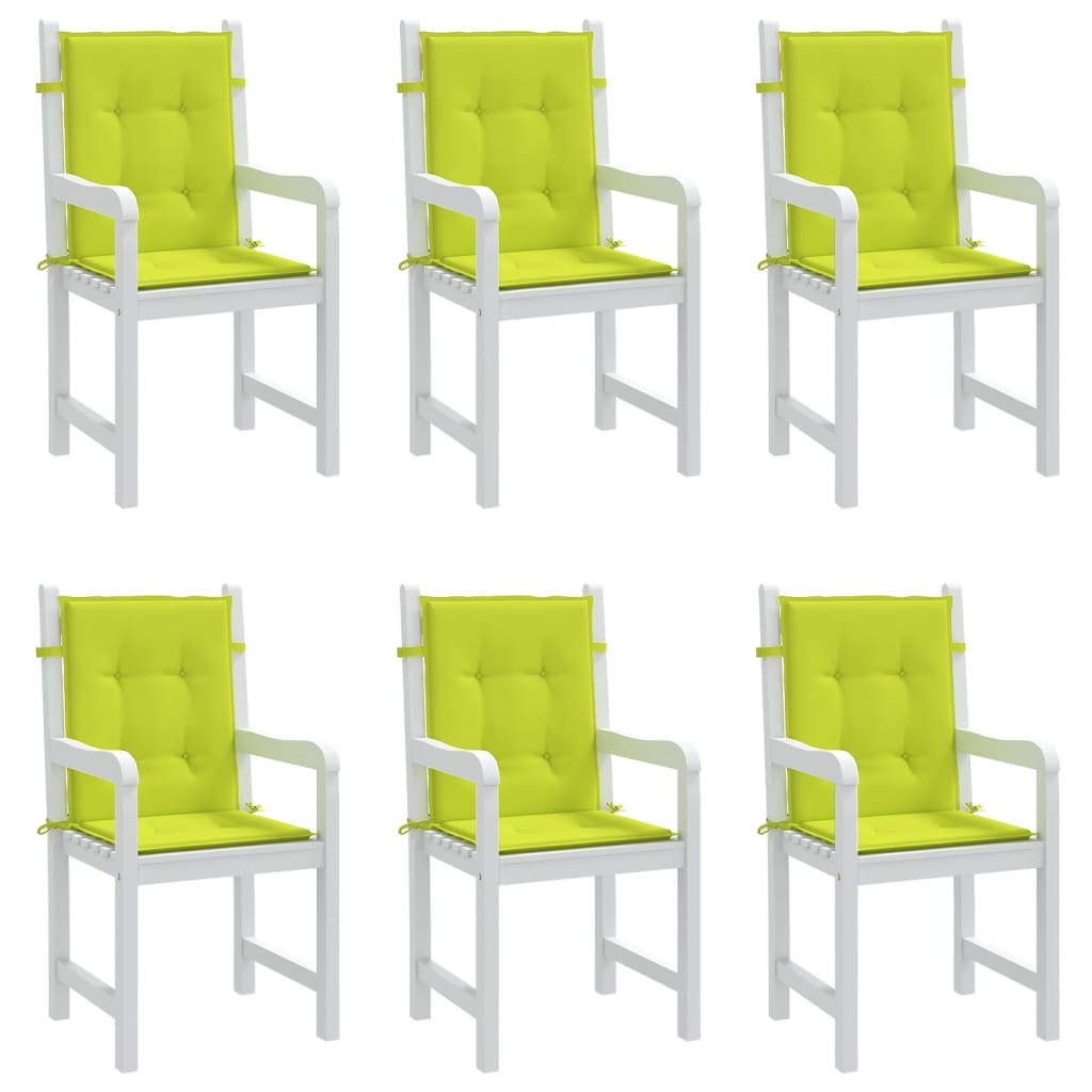 Gartenstuhlauflagen Für Niedriglehner 6Stk 100X50X3Cm