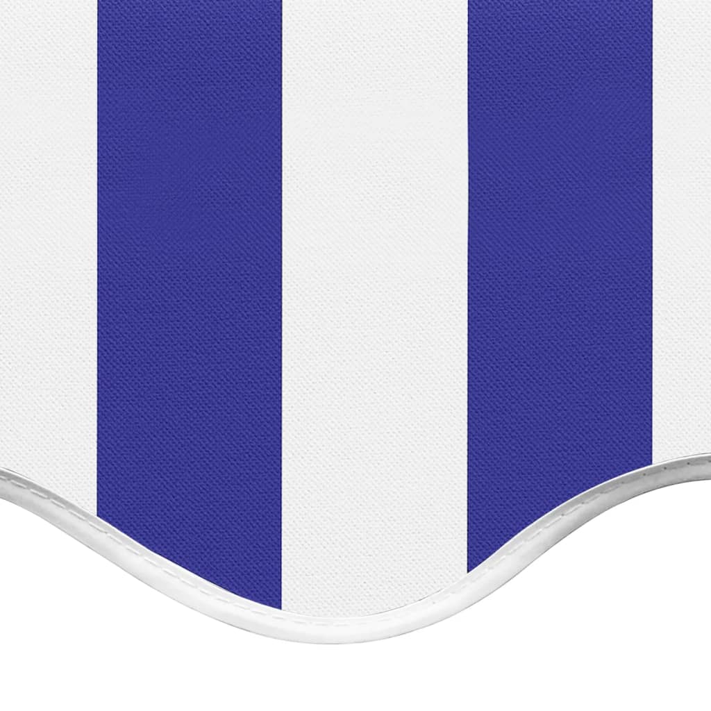 Markisenbespannung 5X3,5 M Blau Und Weiß