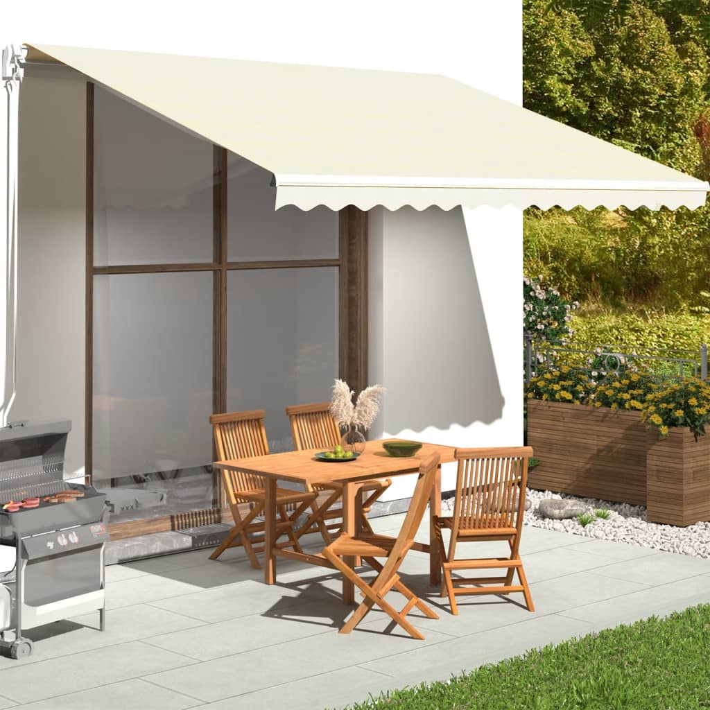 Markisenbespannung 6X3,5 M Creme