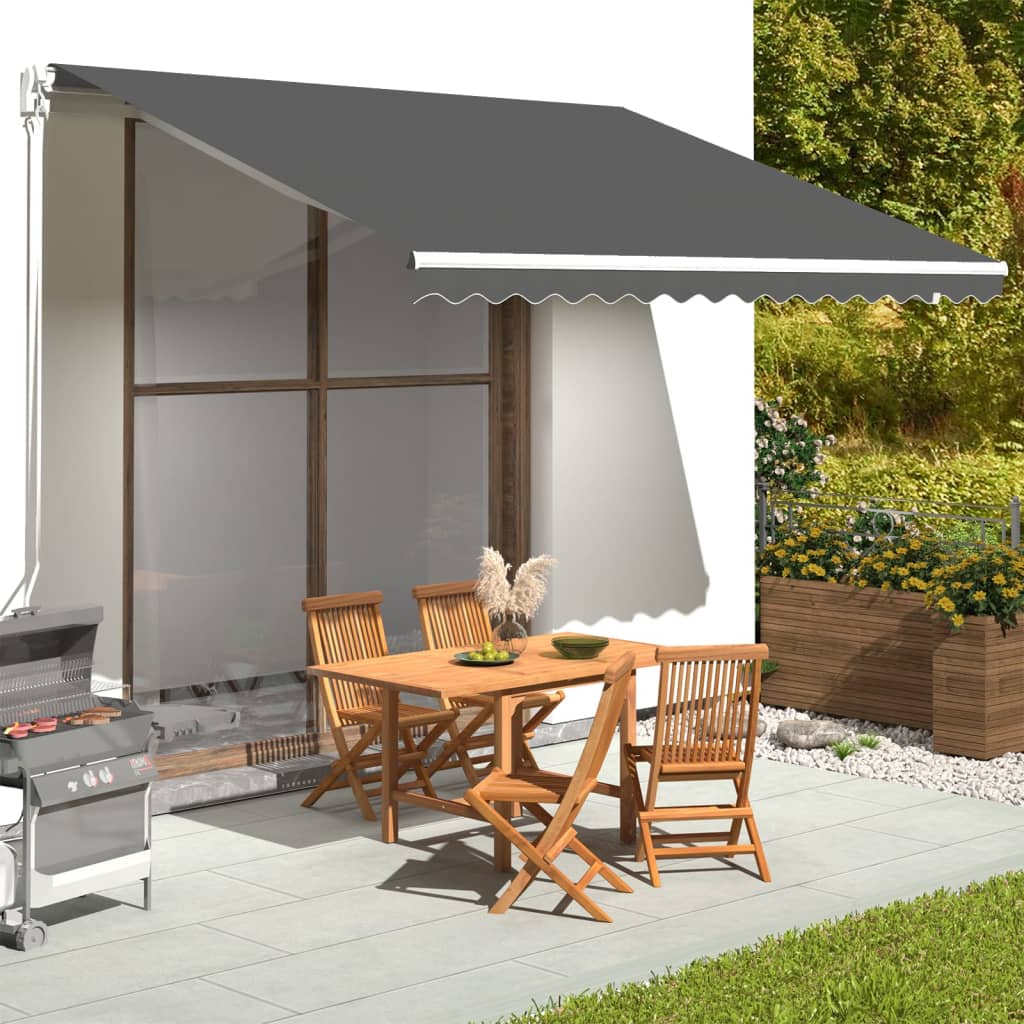 Markisenbespannung Canvas 6X3 M Anthrazit