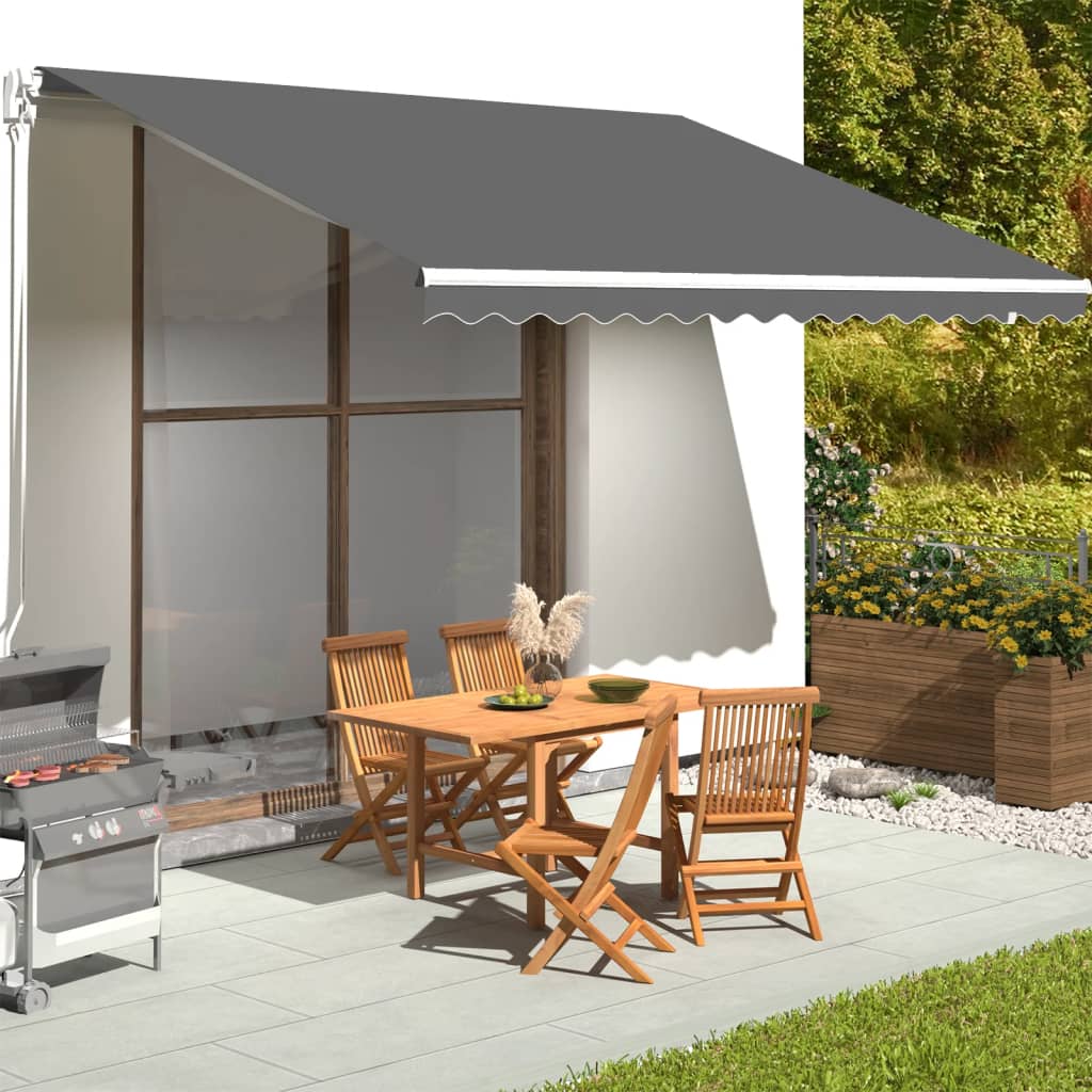 Markisenbespannung Canvas 6X3 M Anthrazit
