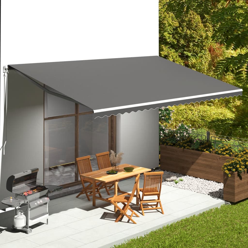 Markisenbespannung Canvas 6X3 M Anthrazit