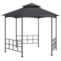 Pavillon Mit Seitenwänden 3,1X2,7 M