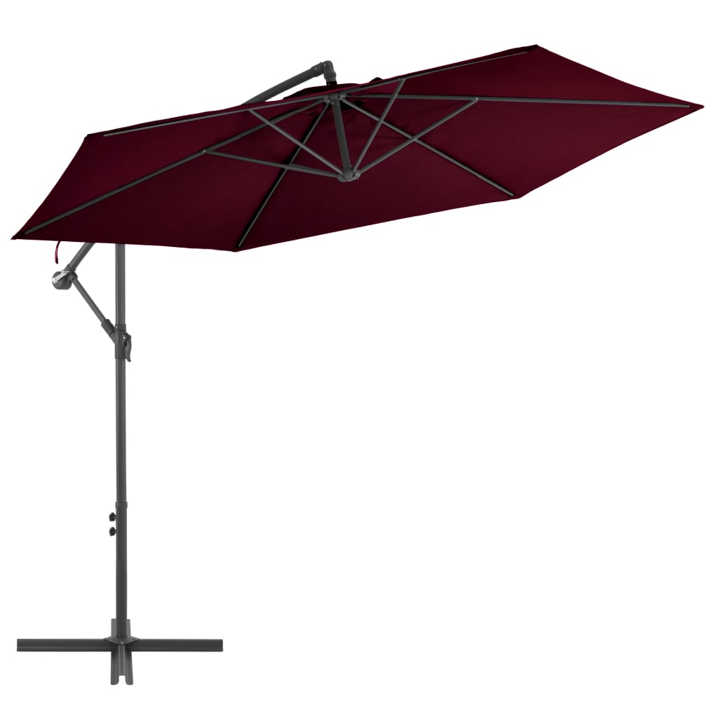 Ampelschirm Mit Aluminium-Mast 300 Cm