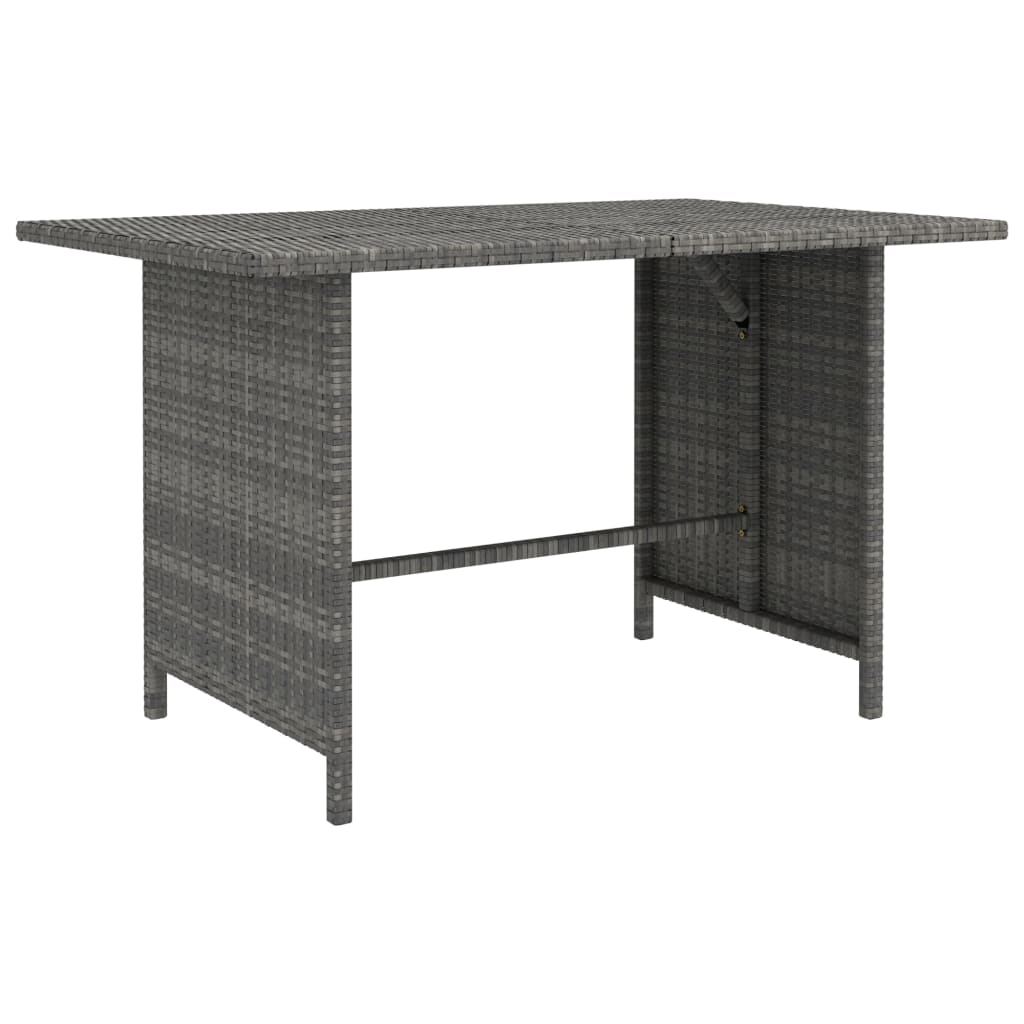 4-Tlg. Garten-Lounge-Set Mit Kissen Poly Rattan