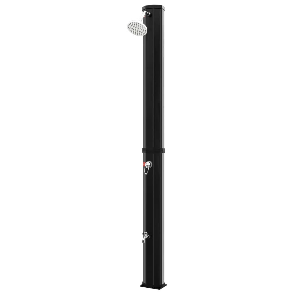 Solardusche Mit Duschkopf Und Wasserhahn 35 L